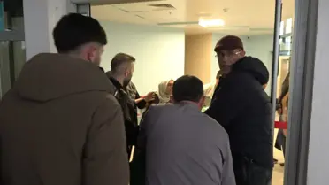 Olay yerindeki polis ekipleri