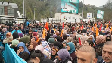 Erdoğan’ın konuşma anı