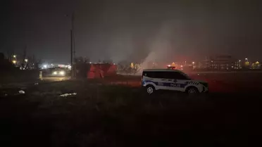 Yangın sonrası hurda yığını