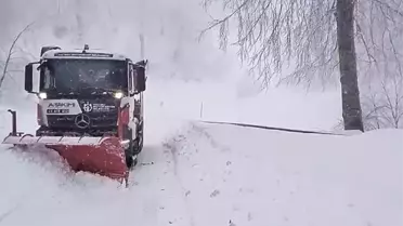 Kar temizleme ekipleri Kocaeli'de