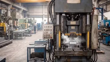 Kazanın gerçekleştiği pres makinesi