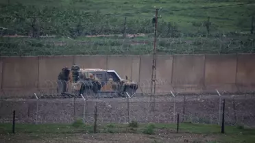 Suriye sınırındaki güvenlik kulesi