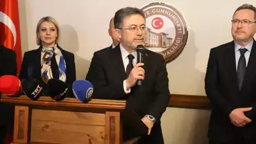 Bakan Yumaklı'nın Kastamonu ziyaretinden görüntü