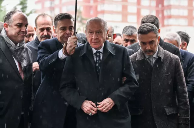 Bahçeli konuşma sırasında