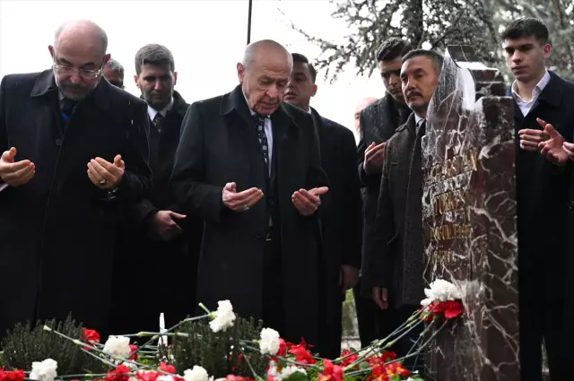 Bahçeli'nin bayram ziyareti sonrası fotoğraf