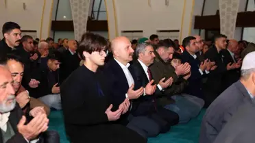 Bayramlaşma anından bir kare