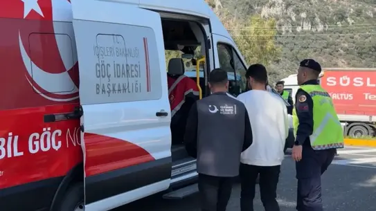 Göç İdaresi mobil birimlerinden biri