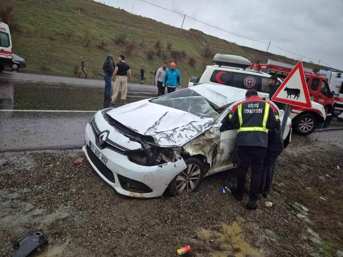 Bingöl‑Diyarbakır Karayolunda Şok Trafik Kazası: 1 Ölü, 2 Yaralı