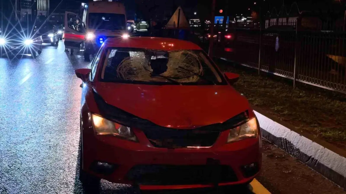 İnegöl'de Üzücü Trafik Kazası: Yaya Hayatını Kaybetti, Sürücü Yaralandı