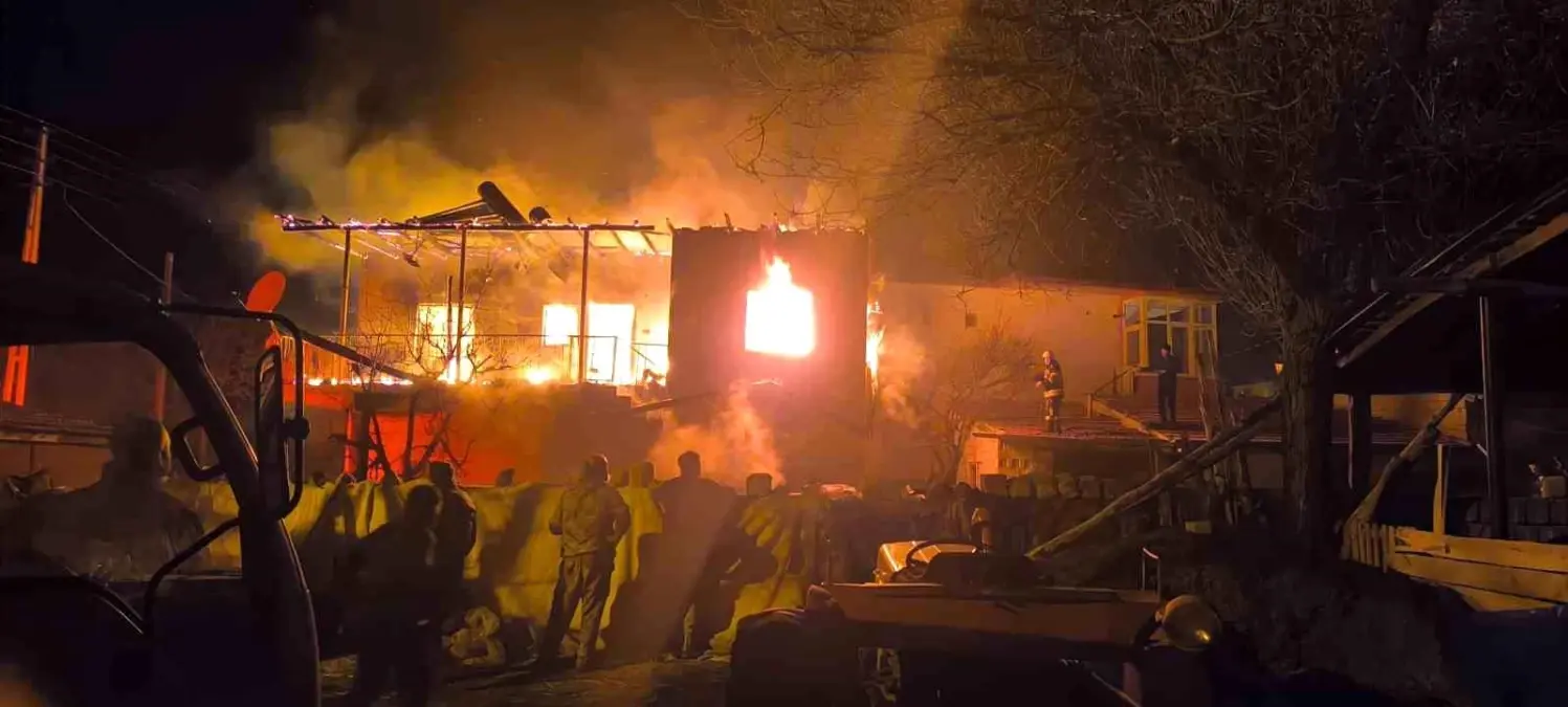 Develi'de Çıkan Yangın: Engelli Kadın Melek Doğan Hayatını Kaybetti