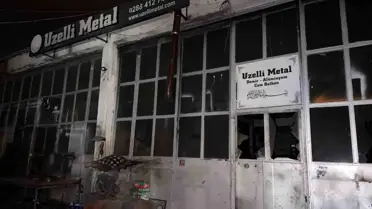 Lüleburgaz'da Tiner Dökülmesiyle Patlama: 1 Ölü, 2 Yaralı