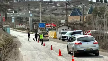 Erzincan’da Bayram Seyahatine Yönelik Trafik Denetimleri Güçlendirildi