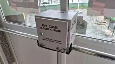 Sadaka kutusunun kırılmış hali
