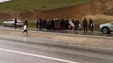 Siirt Kurtalan’da Düğün Konvoyu Trafik Kazası: 2 Kişi Yaralandı