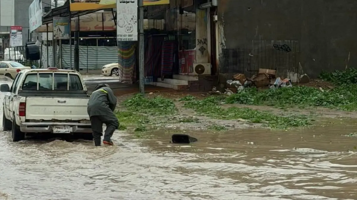 Zaho’da Şiddetli Sağanak Sel 50 Evi Suya Daldırdı