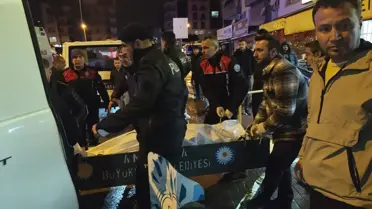 Olay yerinde çekilen fotoğraf