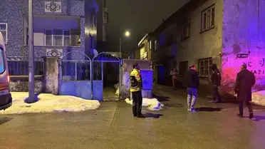 Erzurum Yakutiye'de bulunan cesedin yakın çekim fotoğrafı