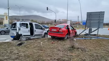 Kazanın olduğu yol kesiti