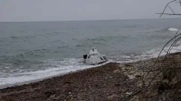 Kıyıya Vuran İnsansız Deniz Aracı Kontrollü Şekilde İmha Edildi