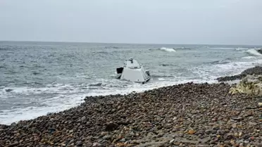 İnsansız deniz aracının detaylı fotoğrafı