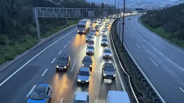 Anadolu Otoyolu'nda akıcı trafik
