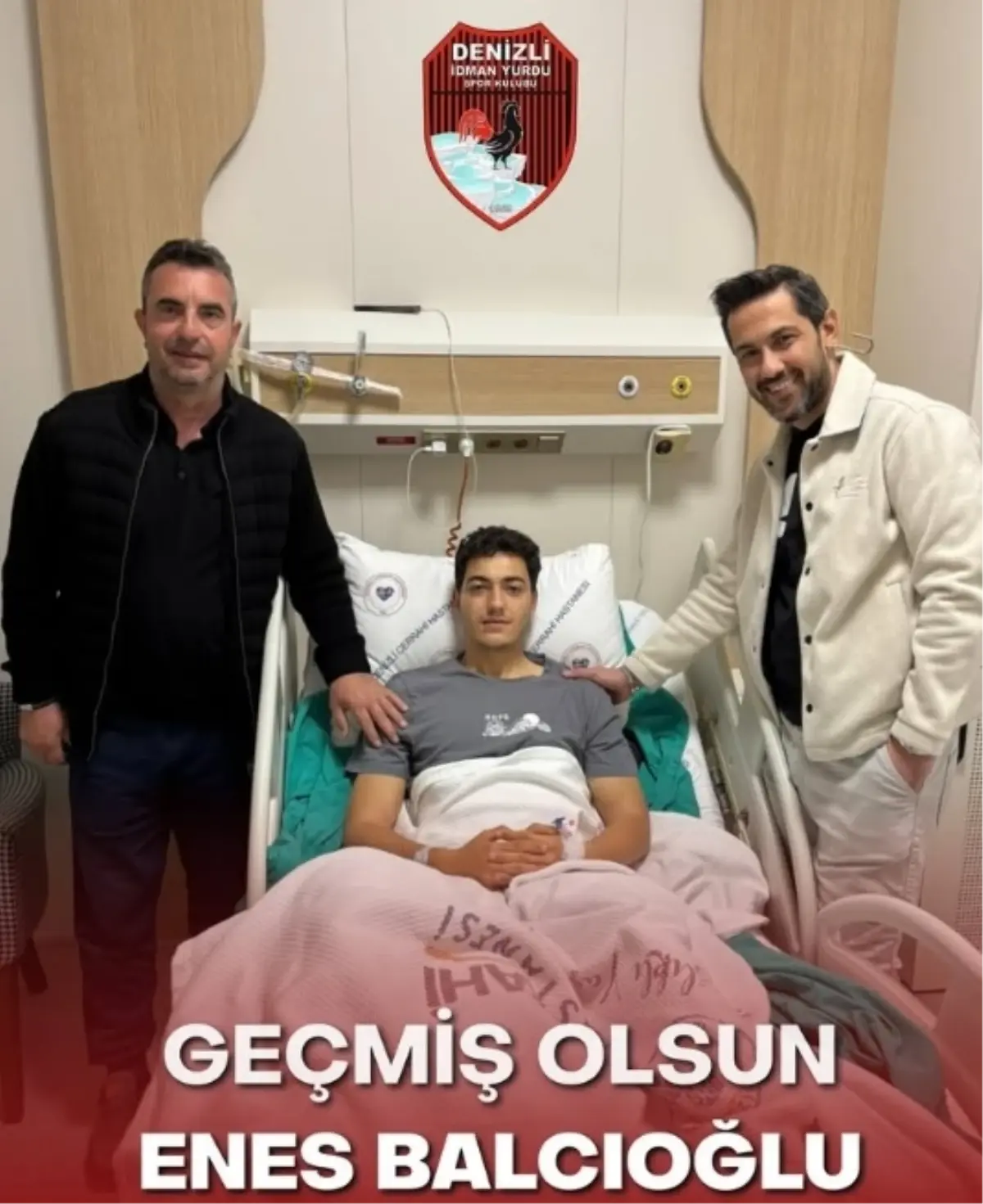 Denizli İdmanyurdu’nun Genç Stoperi Enes Balcıoğlu Sakatlık Nedeniyle Sezonu Sonlandırdı