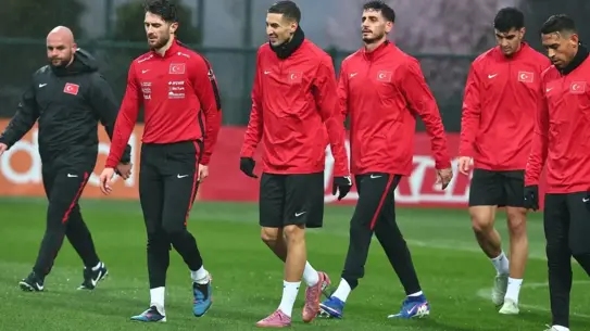 Milli takım adayları antrenmanda