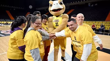 Etkinlikte çocukların keyifli anları