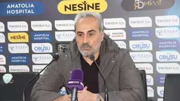 Maçın kritik anlarından bir kare