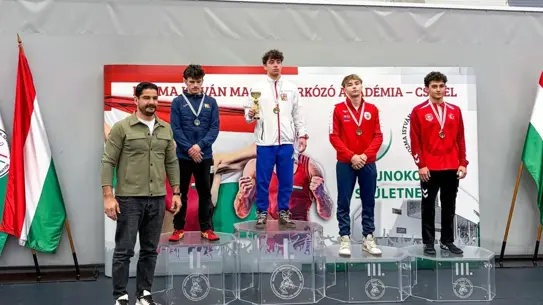 U20 Grekoromen Güreş Takımının Turnuva Görüntüsü