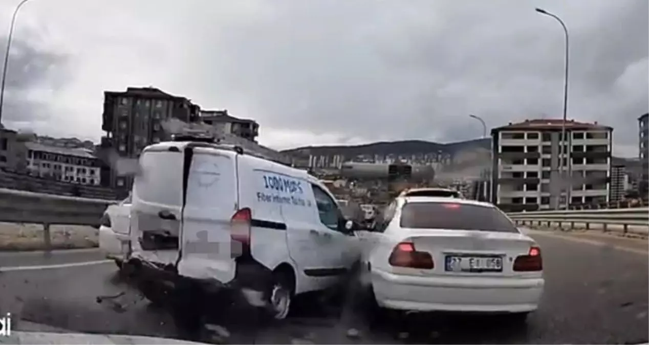 Kazada kullanılan hafif ticari araç