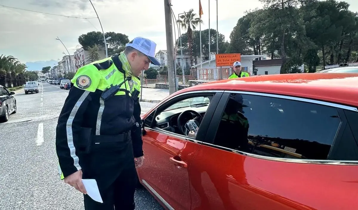 Marmaris’te Bayram Trafik Denetiminde 4,5 Milyon Lira Ceza Kesildi