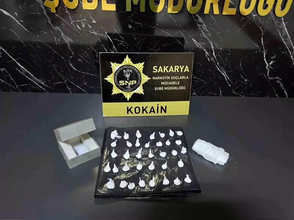 Serdivan’da Büyük Uyuşturucu Operasyonu: 30,83 Gram Kokain Ele Geçirildi