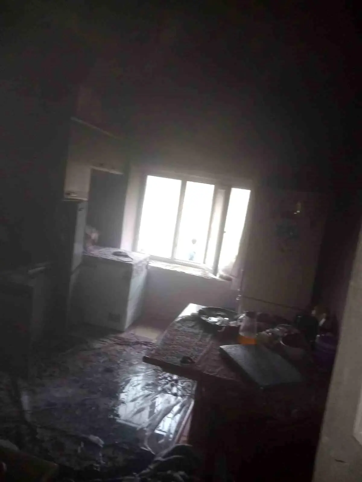 Van'ın Tuşba İlçesinde Ev Yangını Hızla Söndürüldü