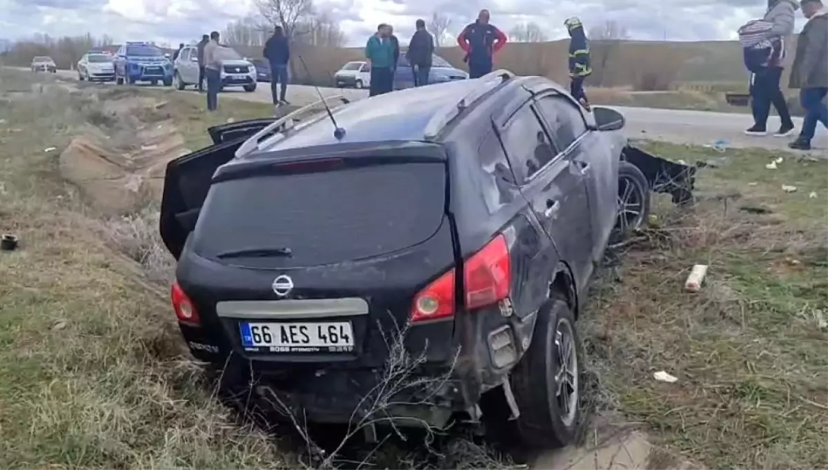 Yozgat‑Kayseri karayolunda cip devrildi: 3 kişi yaralı