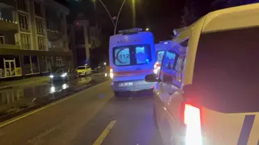 Aile hastaneye götürülürken