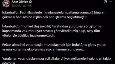 Bakan Gürlek açıklama yaparken