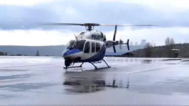 Ankara’da Bayram Trafiği Helikopterle Gözetleniyor