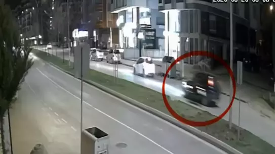 Kazanın güvenlik kamerası kaydı