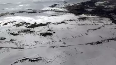 Karla kaplı Sarıkamış yolları