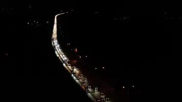 Ankara yollarında yoğun araç trafiği