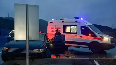 Kaza anındaki otomobil