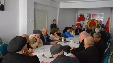 Etkinlikte sunulan ikramlar ve katılımcılar