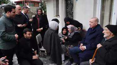 Erdoğan ve Rize halkı bayramlaşma anı