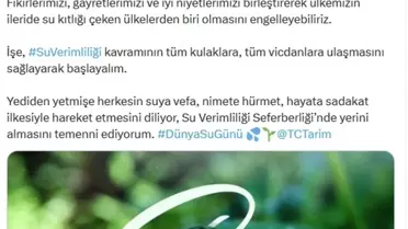 Emine Erdoğan su günü etkinliği