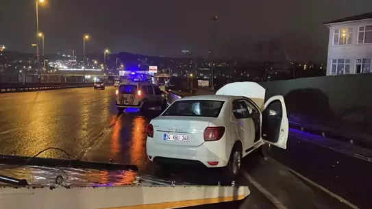 Kaza sonrası bariyerlerdeki hasar