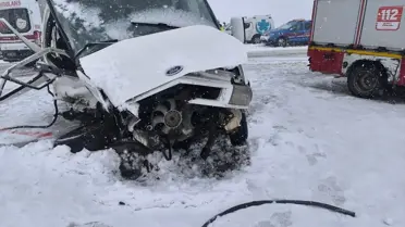 Kazada hasar gören araçlar