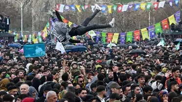 Nevruz etkinliği sahnesi