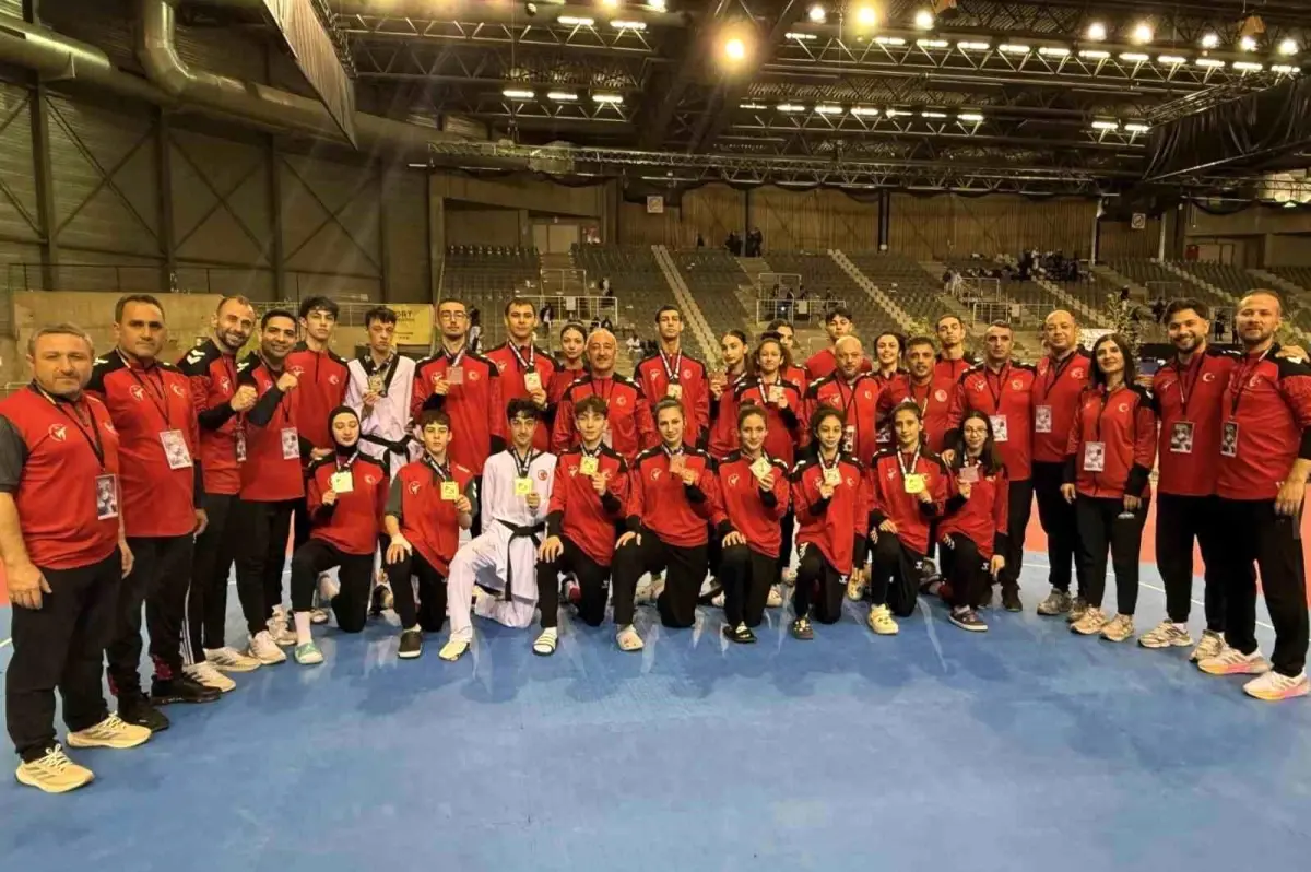 Türkiye Taekwondo Takımı Belçika Açık Turnuvası'nda 30 Madalyayla Zirveye Çıktı