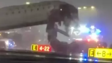 Air Canada Express Uçağı LaGuardia’da Yer Hizmet Aracına Çarptı: Görüntüler Açıklandı